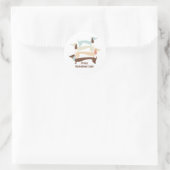 Stickers Dachshund Lady (Sac)