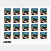 Stickers d'adoption pour animaux de compagnie Tuxe (Feuille)