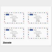 Stickers d'adresse de messagerie (Feuille)