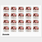 Stickers d'adresse d'ornement (Feuille)
