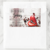 Stickers d'adresse professionnelle Pays Bois Clé d (Sac)