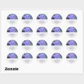 Stickers d'adresses Hydrangea (Feuille)