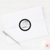 Stickers d'affaires architecturaux noirs de 20 à 1 (Enveloppe)