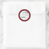 Stickers d'affaires architecturaux rouges de 20 à  (Sac)