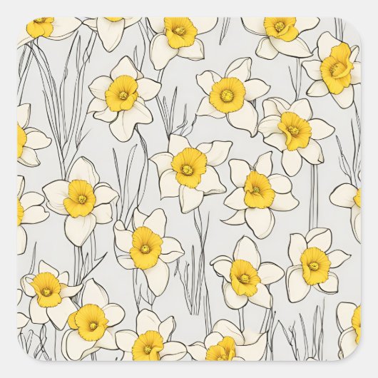 Stickers Daffodique Design (Devant)