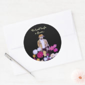 Stickers Dahlia Gardener (Enveloppe)
