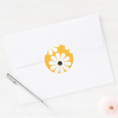 Stickers Daisies (Jaunes) (Enveloppe)