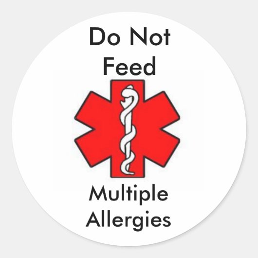 Stickers d'alerte (Devant)