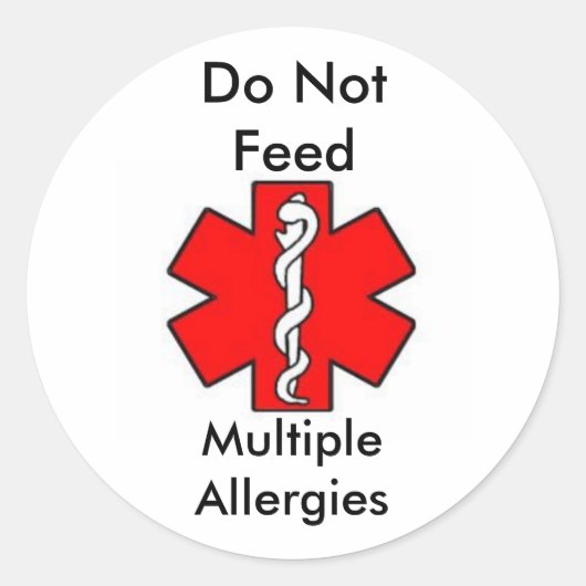 Stickers d'alerte (Devant)