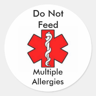 Stickers d'alerte