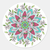 Stickers d'alimentation des fleurs (Devant)