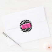 Stickers Damask 311 Exqusite Pink Blast #2 (Enveloppe)