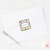 Stickers Damask-Halloween (Enveloppe)