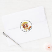 Stickers d'amitié fille mignonne (Enveloppe)