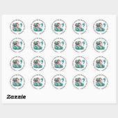 Stickers d'amitié fille mignonne (Feuille)