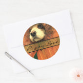 Stickers d'amour des chiots (Enveloppe)