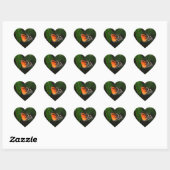 Stickers d'amour papillon (Feuille)