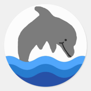 stickers Dancing Dolphin