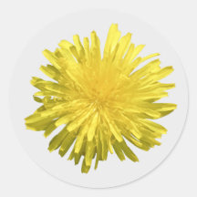 Stickers Dandelion Jaune