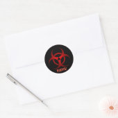 Stickers Danger Glossy 1½ pouce (feuille de 20) (Enveloppe)