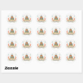 Stickers d'anniversaire amusants (Feuille)