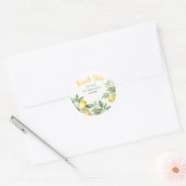 Stickers d'anniversaire citron citron (Enveloppe)