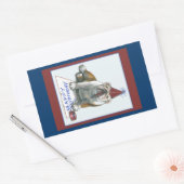 Stickers d'anniversaire de Bull Dog (Enveloppe)