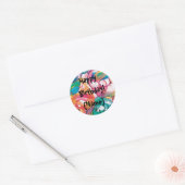 Stickers d'anniversaire personnalisés (Enveloppe)