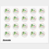 Stickers d'anniversaire personnalisés One in a Mel (Feuille)