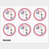 Stickers d'anniversaire pour voilier (Feuille)