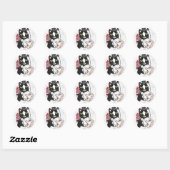 Stickers Danse mariage (Feuille)