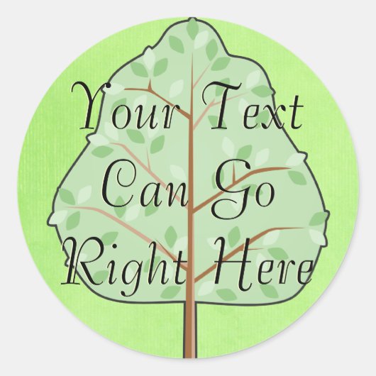 Stickers d'arbre des bois (Devant)