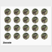 Stickers Dark Bay Thoroughbred (Feuille)