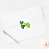 Stickers d'art botanique floral (Enveloppe)