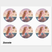 Stickers d'art de sirène - Apportez-moi des boudin (Feuille)