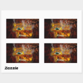 Stickers d'art égyptien Eye of Horus Wadjet (Feuille)