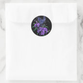Stickers d'art Imaginaire violet Lillies Bleu Papi (Sac)