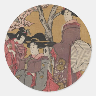 Stickers d'art japonais vintage