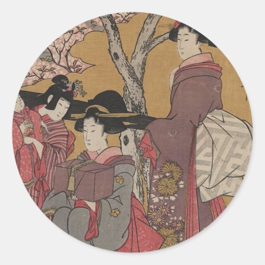 Stickers d'art japonais vintage (Devant)