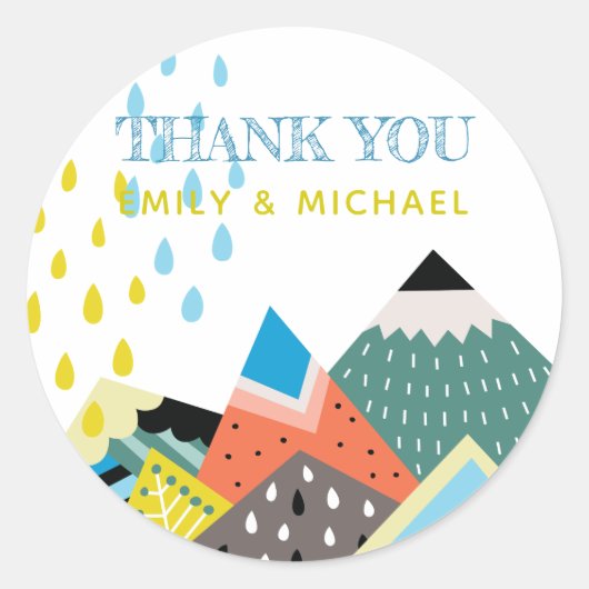 Stickers d'art populaire scandinave - Favoriser le (Devant)