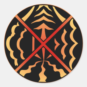 Stickers d'art spirituel Stickers Sun des Première