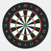 Stickers Dartboard (Devant)