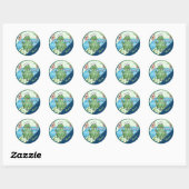 Stickers Dash bleu et vert 6,75 $ (Feuille)