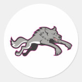 Stickers d'attaque de loup (Devant)