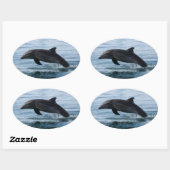 Stickers Dauphin (Feuille)