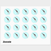 Stickers Dauphin (Feuille)