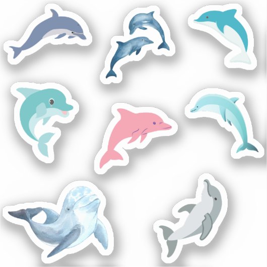 Stickers Dauphins (Recto)