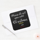 Stickers d'avertissement de paquet père Noël pour  (Enveloppe)