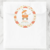 Stickers de Baby shower à petit Citrouille (Sac)