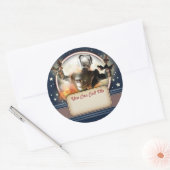 Stickers de balise de nom de robot géant (Enveloppe)